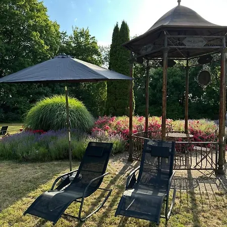 Landgräfin Im Herrenhaus Carolinenhof - Ruhe - Yoga Im Park Apartment *